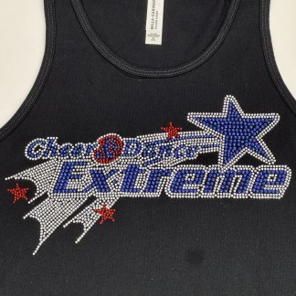CDE TANK RHINESTONE