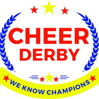 CHEER DERBY WHITE LONG SLEEVE HOODED T'S