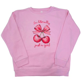 LITERALLY CHERRY CREWNECK